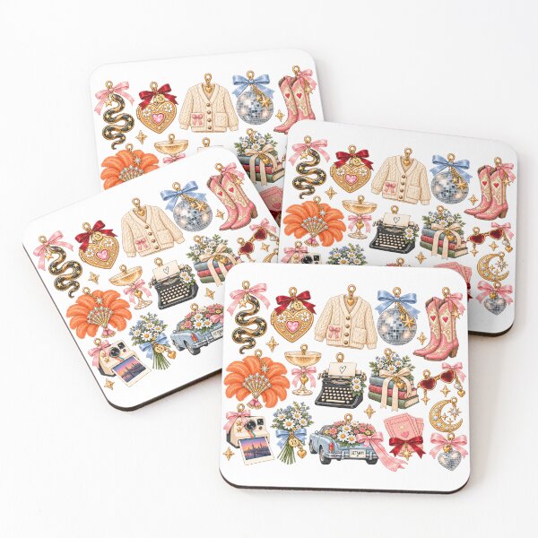Item preview, Copy of Swifty TS Bundle Eras Inspired Sticker Pack – Tay Inspired Icons, Cardigan, Mirrorball, Snake, Getaway Car & Showgirl designed and sold by taylorvinyls.