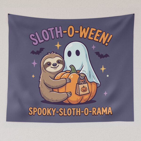 Item preview, Sloth O Ween Spooky Sloth O Rama Cute Halloween Sloth designed and sold by Amir Faysal.