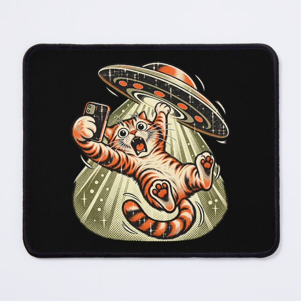 Item preview, Cat Selfie UFOs funny cat designed and sold by Kladhadredo.