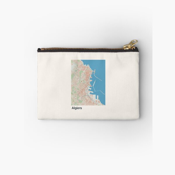 Artikelvorschau, Minimalistische Kartenkunst aus Algier entworfen und verkauft von MapsNerd.