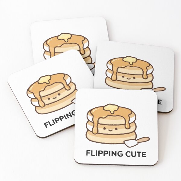 Item preview, Cute Chibi Pancakes Flipping Out Funny Breakfast Kawaii Sticker designed and sold by xiaoxiaochibi.