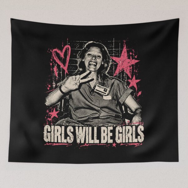 Item preview, Aileen Wuornos, True Crime, Pink Star Portrait, Retro Crime, Dark Aesthetic designed and sold by Jessi-Scott-Art.