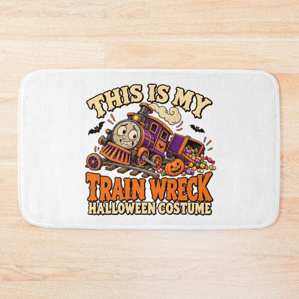 Item preview, THIS IS MY TRAIN WRECK HALLOWEEN COSTUME designed and sold by WheelieGdArt.