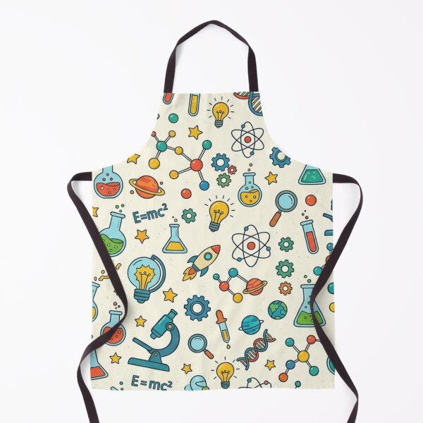 Item preview, Cute Science Lab & STEM Seamless Pattern designed and sold by lungpleecha.