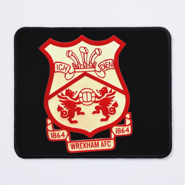 Item preview, Custom Design: Wrexham AFC 1864 Red Dragons Welsh Football designed and sold by AlienTechs.