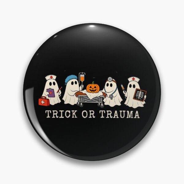Artikelvorschau, Trick or Trauma Nurse entworfen und verkauft von Suzu Comena.