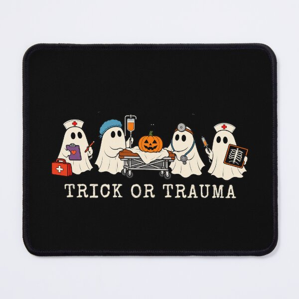 Item preview, Trick or Trauma Nurse designed and sold by Suzu Comena.