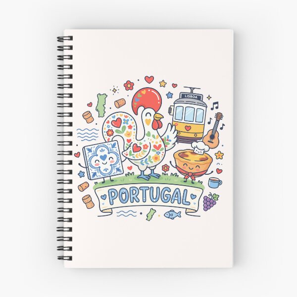 Item preview, Cute Portugal Kawaii Doodles designed and sold by Amir Faysal.