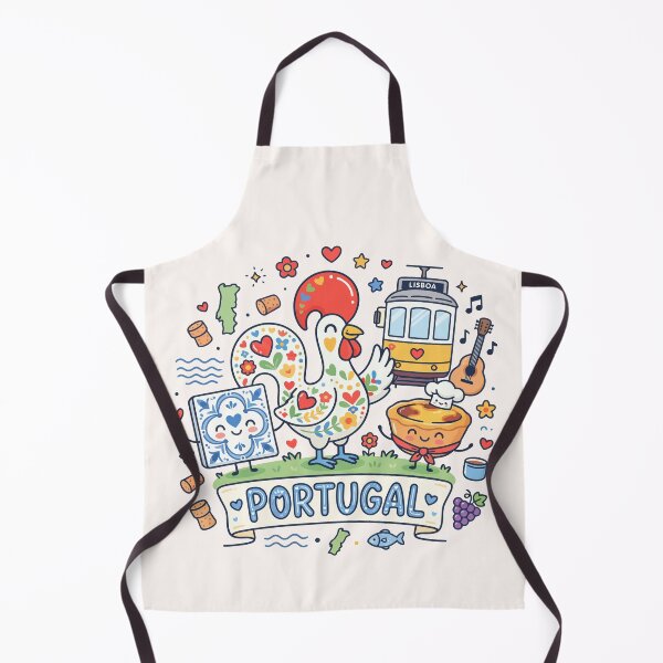 Item preview, Cute Portugal Kawaii Doodles designed and sold by Amir Faysal.