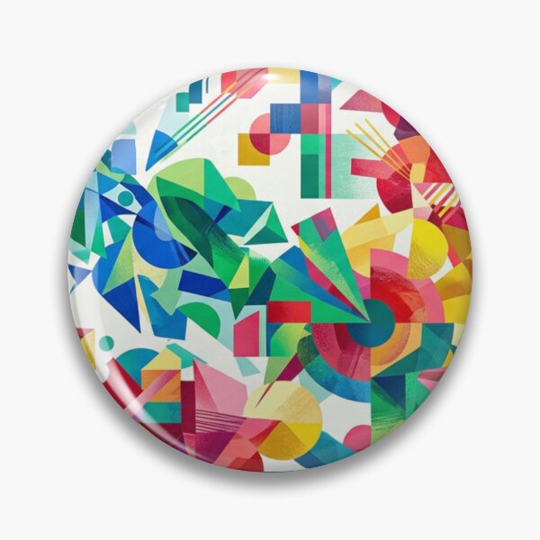 Item preview, A riot of color in the harmony of geometric forms designed and sold by Sigtrix.