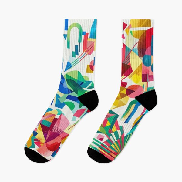 Item preview, A riot of color in the harmony of geometric forms designed and sold by Sigtrix.