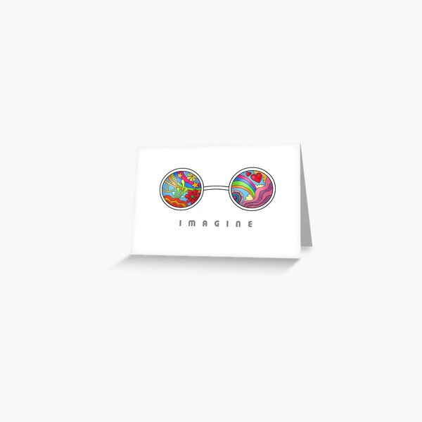 Imagine Greeting Card