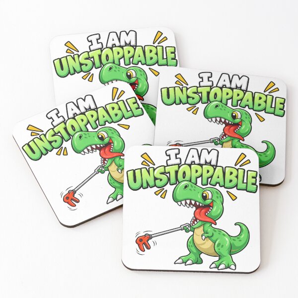 Item preview, Funny-I-Am-Unstoppable-T-Rex-Dinosaur-Grabber-Pun designed and sold by aymmens.