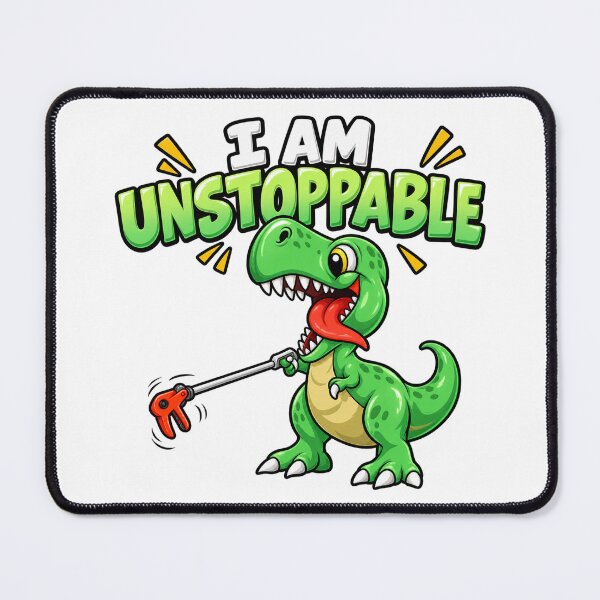 Item preview, Funny-I-Am-Unstoppable-T-Rex-Dinosaur-Grabber-Pun designed and sold by aymmens.