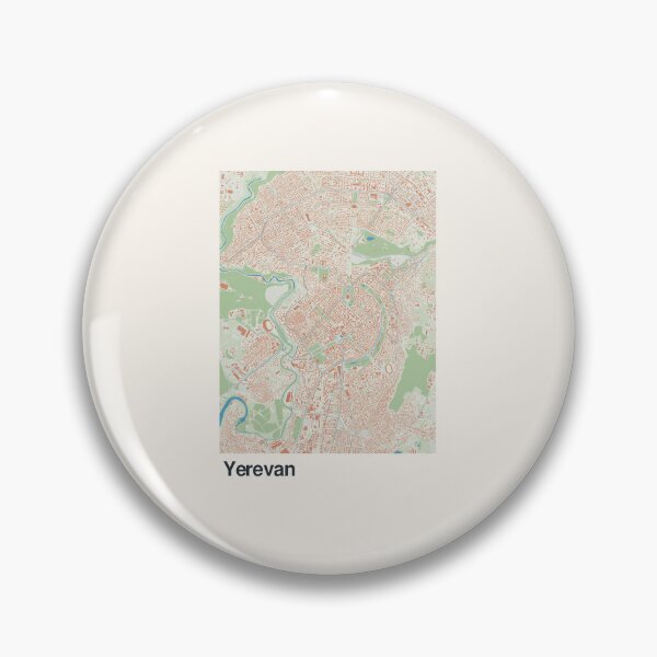 Item preview, Yerevan Minimalistic Map Art designed and sold by MapsNerd.