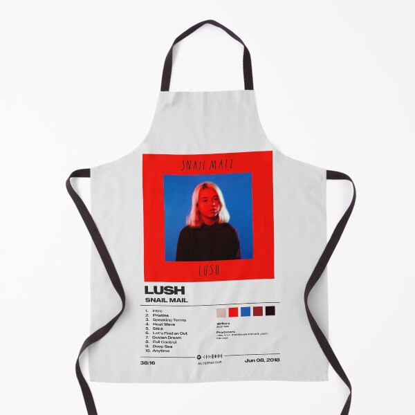 Artikelvorschau, Lush by Snail Mail - Minimalist Tracklist Art entworfen und verkauft von FourthWall Prints.
