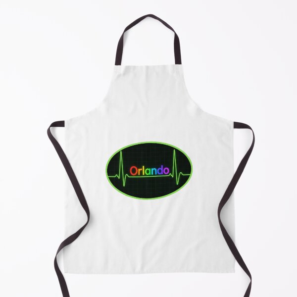 Item preview, Orlando Heartbeat Rainbow ECG – Vibrant Pride Pulse Graphic designed and sold by NotSoSubtleRosiePeas.
