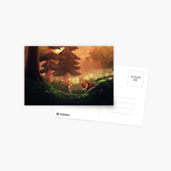 Hiking buddies Postcard