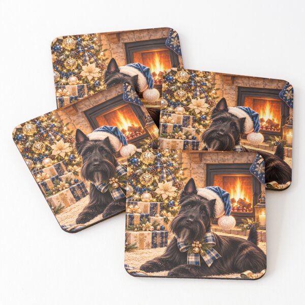 Item preview, Scottish Terrier Tartan Christmas designed and sold by Britishdelights.