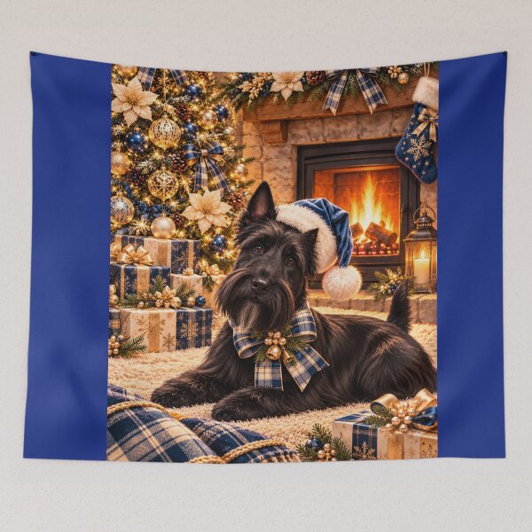 Item preview, Scottish Terrier Tartan Christmas designed and sold by Britishdelights.