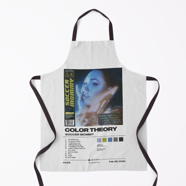 Artikelvorschau, color theory by Soccer Mommy - Tracklist Art entworfen und verkauft von FourthWall Prints.