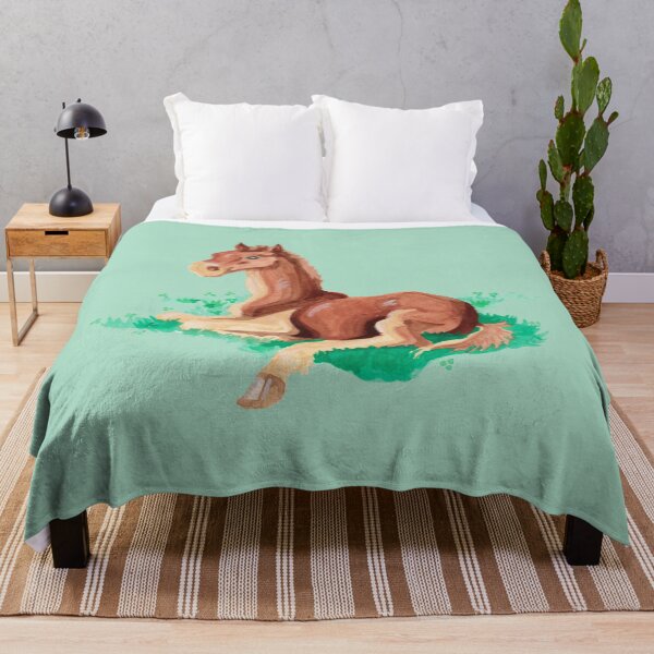 Item preview, A Foal in Field of Clovers designed and sold by ethanvsanders.