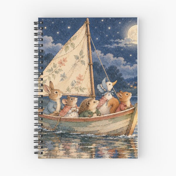 Artikelvorschau, Beatrix Potter Segelbootabenteuer entworfen und verkauft von Blue Robin.