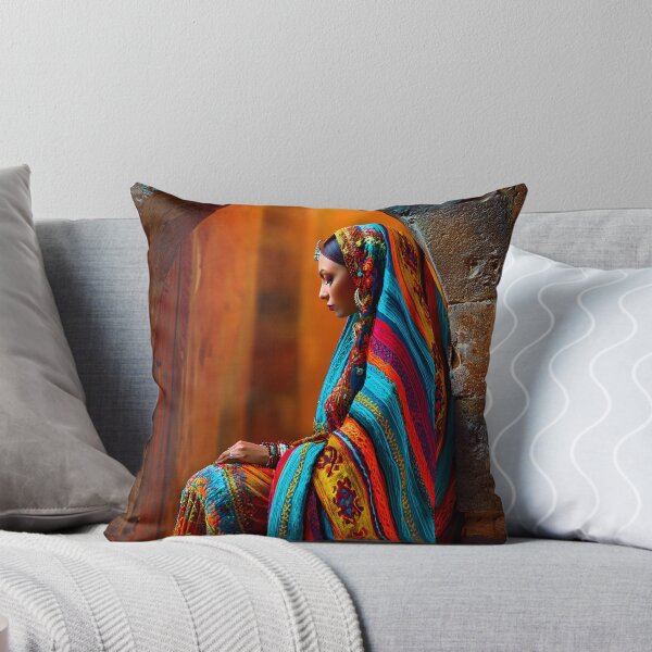 Item preview, Cultural Elegance in Vibrant Traditional Attire designed and sold by Artessie.