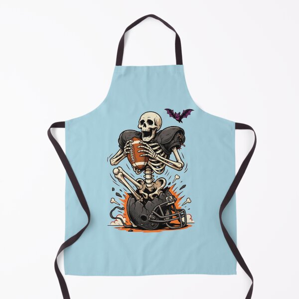 Item preview, Funny Skeleton Playing Football Halloween Player Costume designed and sold by Redgiant87x.