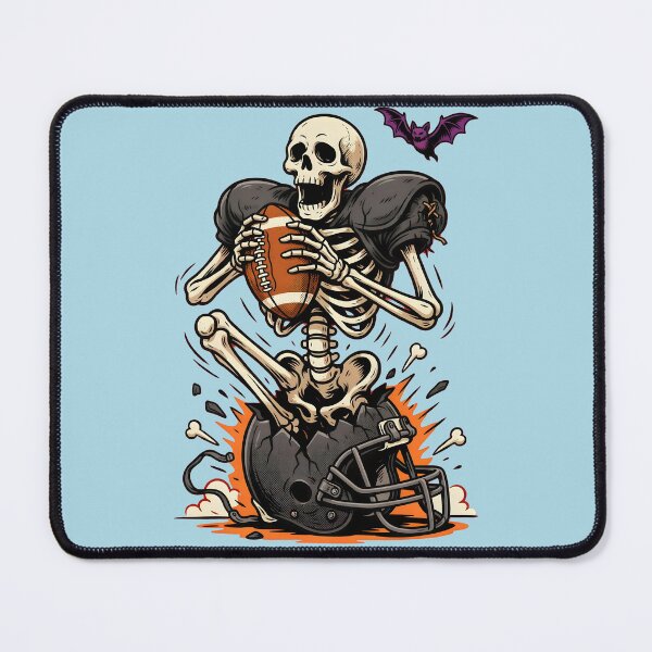 Item preview, Funny Skeleton Playing Football Halloween Player Costume designed and sold by Redgiant87x.