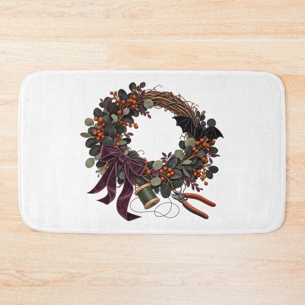 Item preview, Halloween Wreath Maker – Bats, Ribbon and Floral Tools designed and sold by UrbanCanvvas.