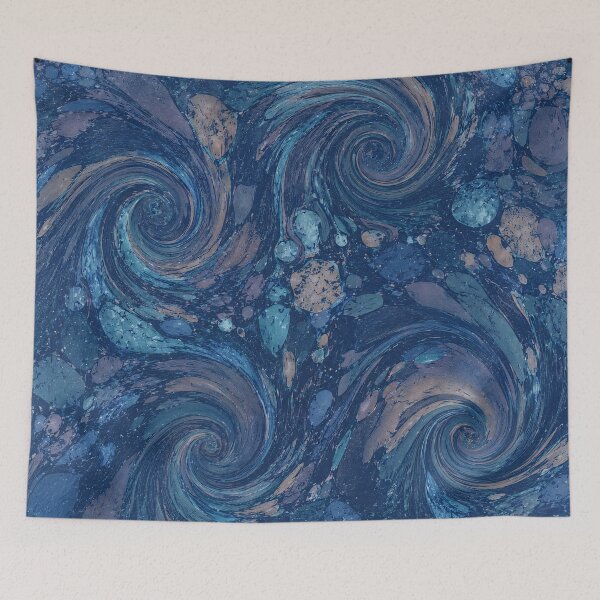 Item preview, Antique Endpaper Prints Ornate Spirals Colourful Bookish Designs designed and sold by PinUpPizzazz.