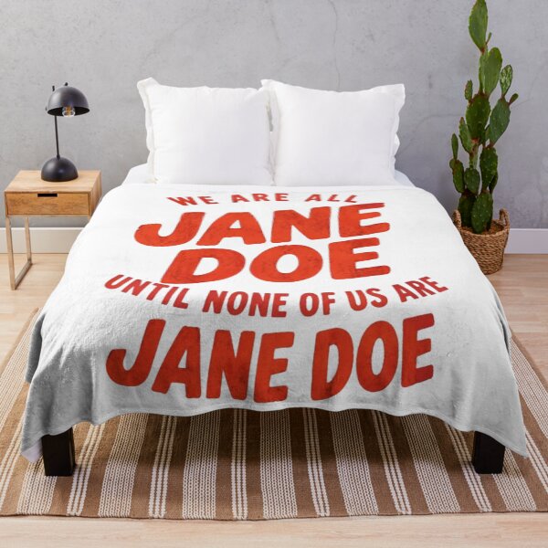 Item preview, We Are All Jane Doe designed and sold by Decoration Ideas.