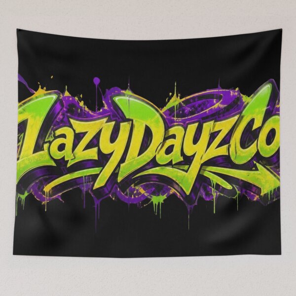 Item preview, LazyDayzCo Official Brand Graffiti Subway Wall Mural designed and sold by LazyDayzCo.
