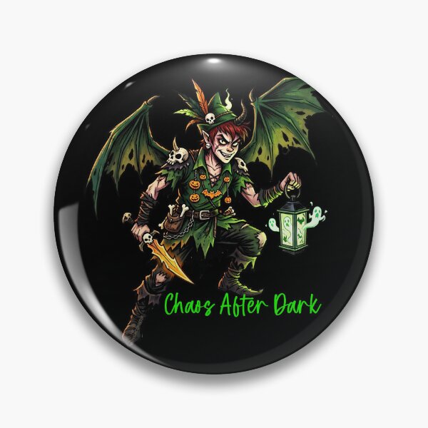 Item preview, Chaos After Dark Demon Winged Boy with Lantern and Sword Dark Fantasy Art designed and sold by BrainConstip.