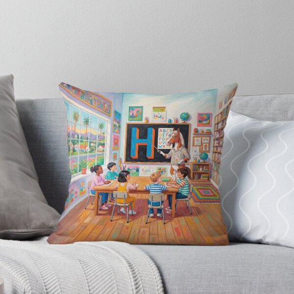 Item preview, Horse Teaching The Alphabet designed and sold by Home Decor Art.