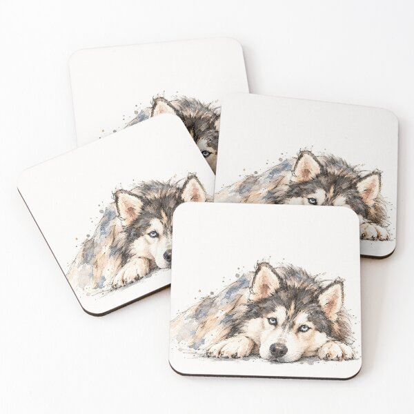 Item preview, Resting Husky designed and sold by Quelon.