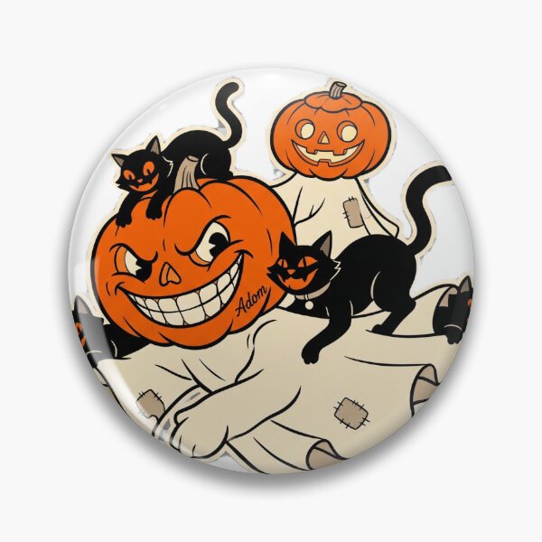 Artikelvorschau, Pumpkin Panic Pack Funny Halloween Monsters entworfen und verkauft von Adom-Fashon.