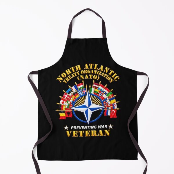 Aperçu de l'œuvre OTAN - Vétéran de l'OTAN poli - avec drapeaux - 3D - Transparent créée et vendue par Military Insignia Products.