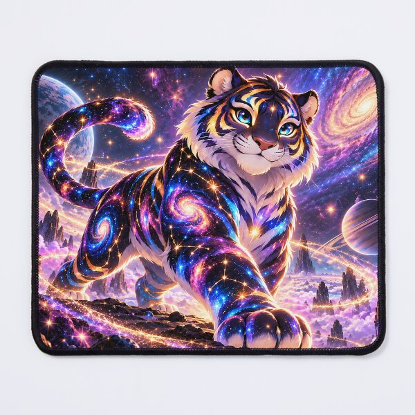 Item preview, Where Tigers Roam the Cosmos designed and sold by nikkolaus.