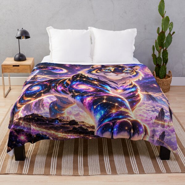 Item preview, Where Tigers Roam the Cosmos designed and sold by nikkolaus.