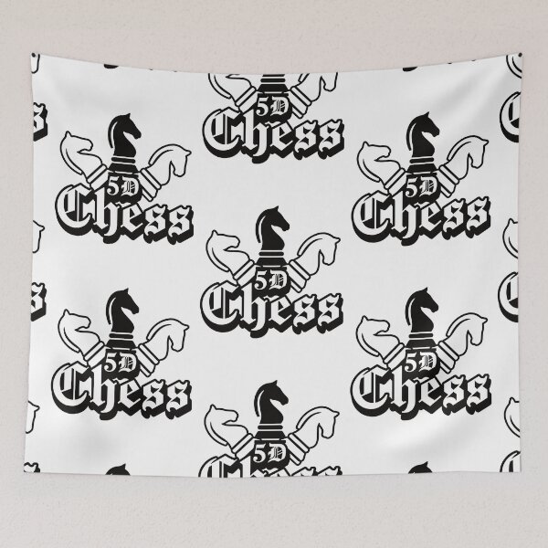 Item preview, Gothic Style 5D Chess Typography Design designed and sold by MySimpleFlow.