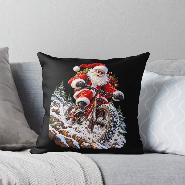 Item preview, SANTA HITS THE TRAILS designed and sold by signshirtz.