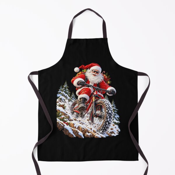 Item preview, SANTA HITS THE TRAILS designed and sold by signshirtz.