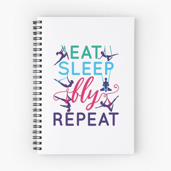 Item preview, Eat Sleep Fly Repeat Aerial Yoga designed and sold by jaygo.