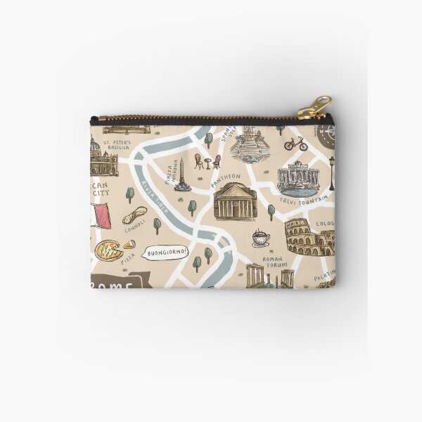 Item preview, Map of Rome, Italy - Beige designed and sold by Those Pencil Shavings.