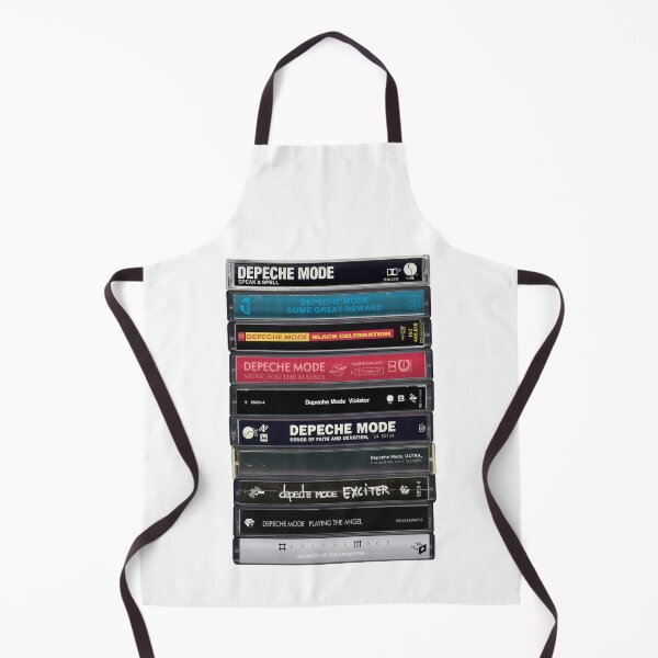 Item preview, Depeche Mode - Studio Albums - Vintage Cassette Print designed and sold by Mr Mustard Prints.