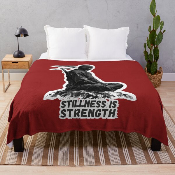 Item preview, Stillness Is Strength – Samurai Warrior designed and sold by Zarppelon.