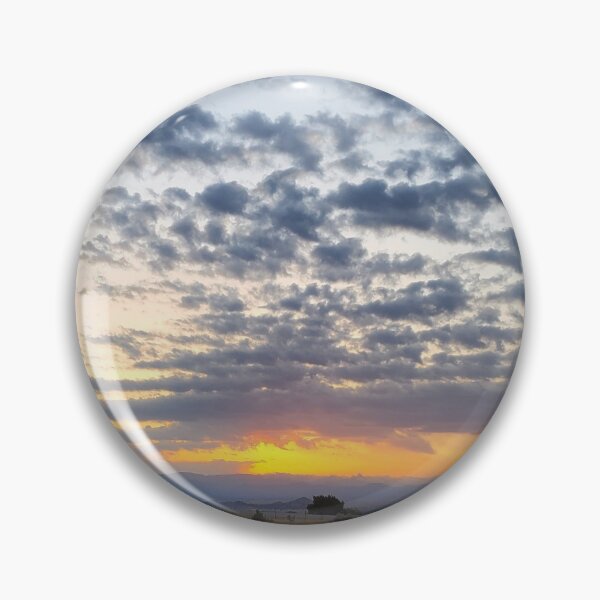 Item preview, Mackerel Sky Sunrise over a Desert Highway — New Mexico Road Trip designed and sold by RavinEnd.