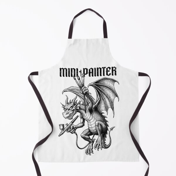 Artikelvorschau, Fantasy-Drachen-Miniaturenmaler-Nerd, Airbrush-Malerei, Rollenspiel entworfen und verkauft von GrandeDuc.